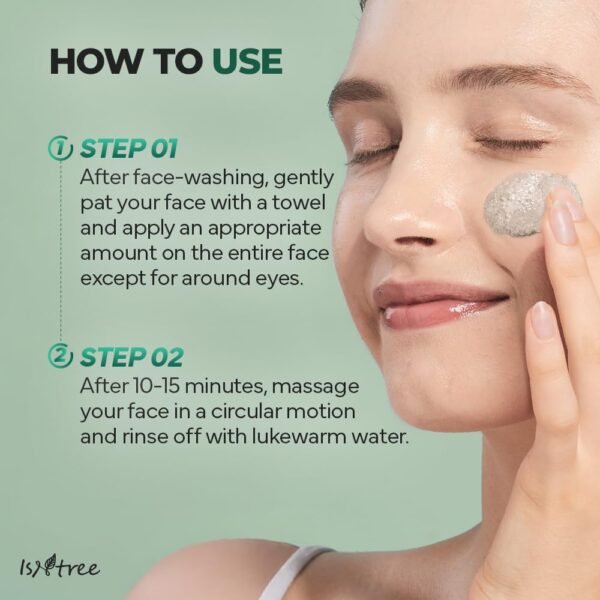 Isntree - Mugwort Clay Mask - 100ml