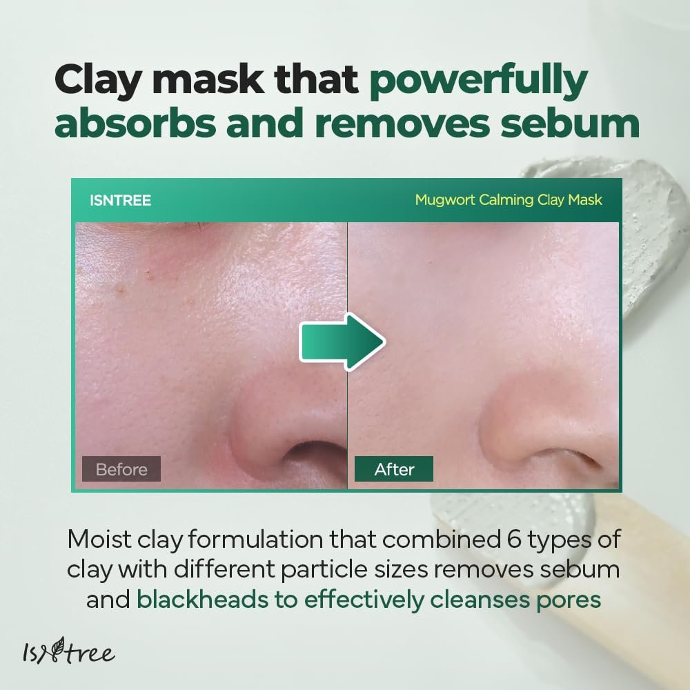 Isntree - Mugwort Clay Mask - 100ml
