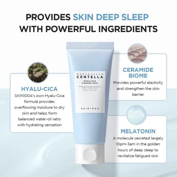 SKIN1004 - Madagascar Centella Hyalu-Cica Sleeping Pack - 100ml