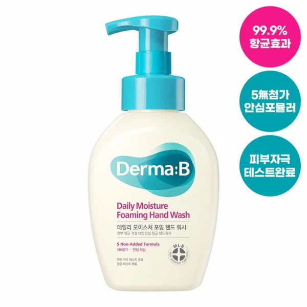 Derma:B -Daily Moisture Foaming Hand Wash - 500ml
