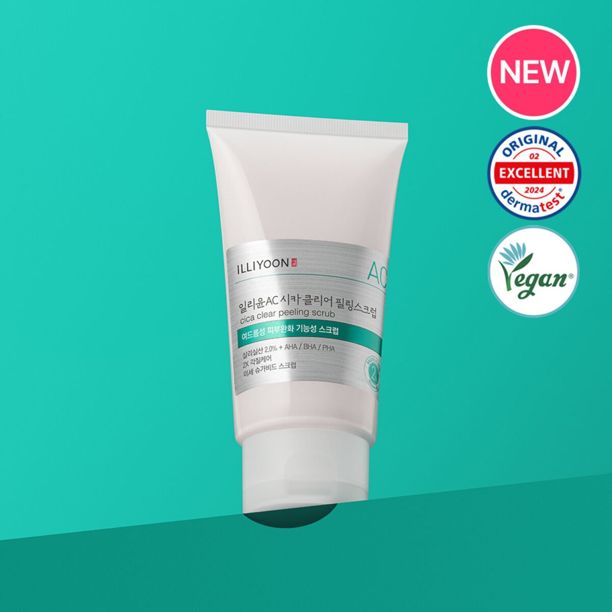 ILLIYOON Cica Acne Clear Peeling Scrub 200ml StyleDerma