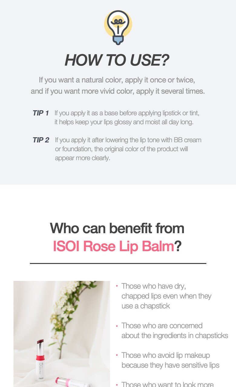 ISOI – Bulgarian Rose Lip Treatment Balm – 5g Pure Red 5 StyleDerma