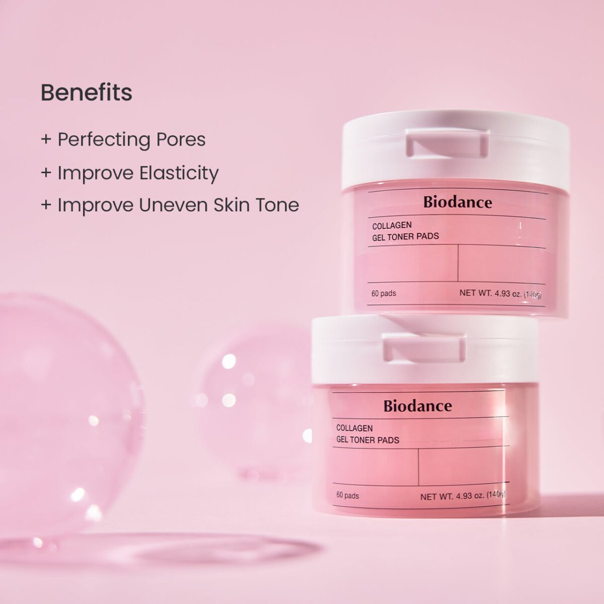 Biodance - Collagen Gel Toner Pads - 60Pads