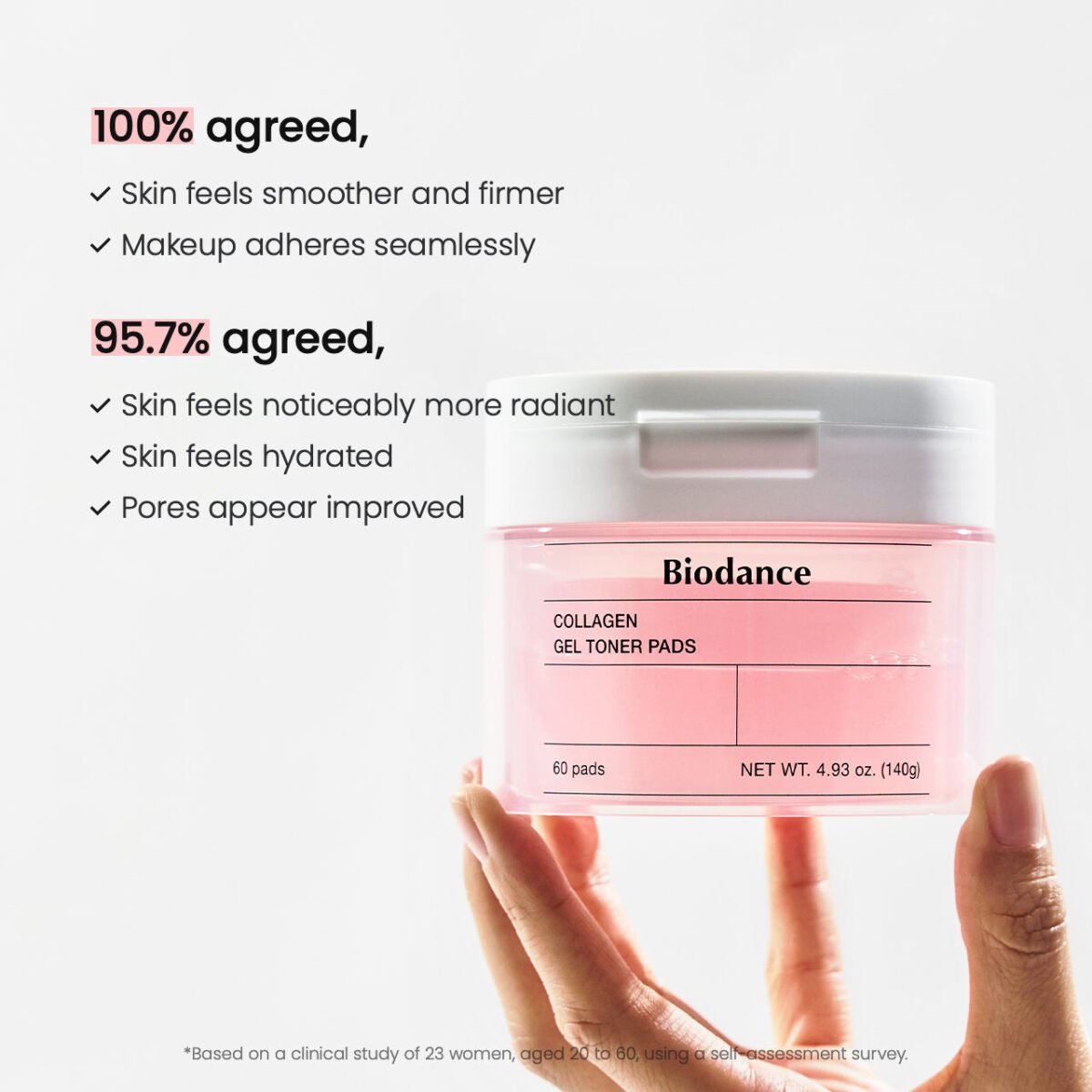 Biodance - Collagen Gel Toner Pads - 60Pads