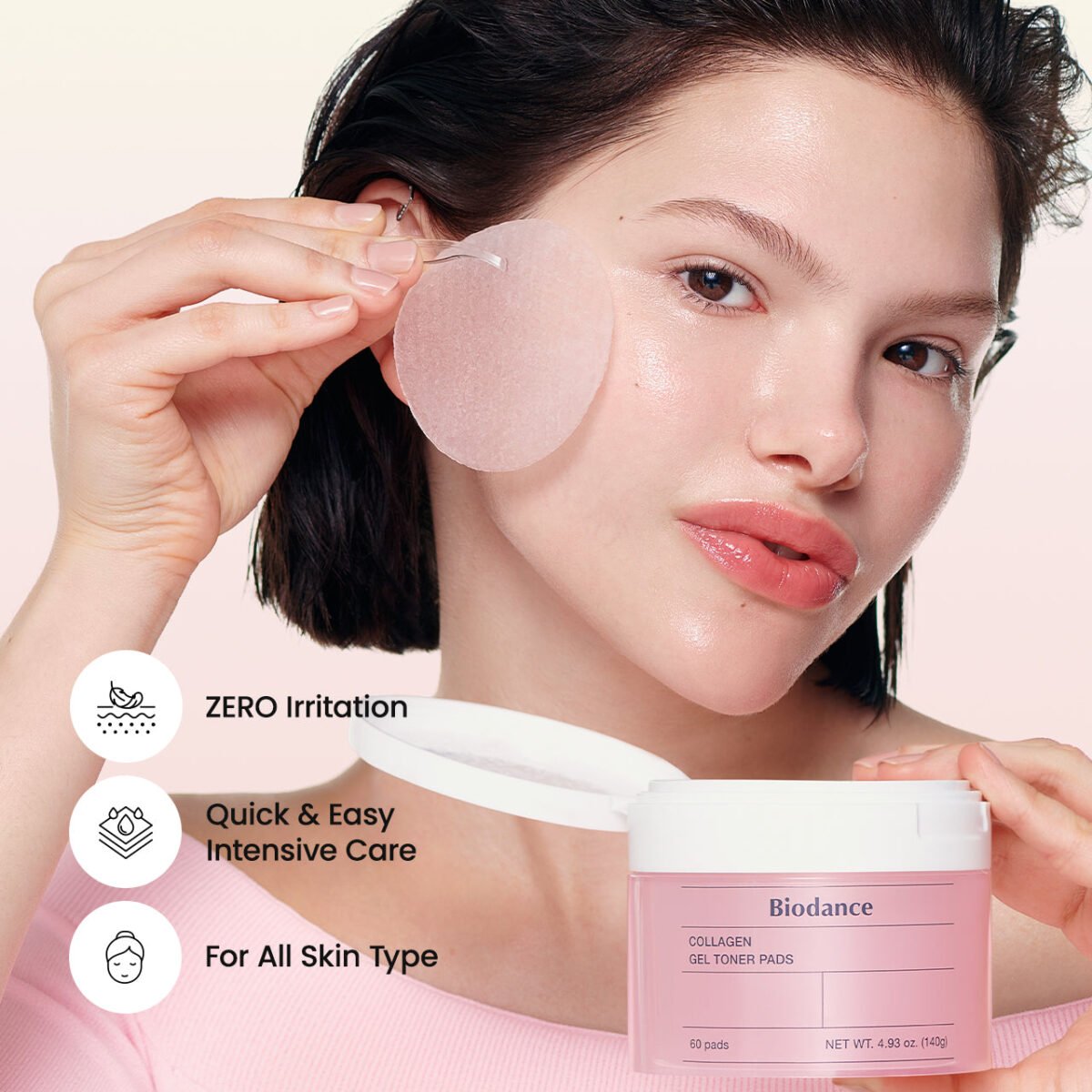Biodance - Collagen Gel Toner Pads - 60Pads