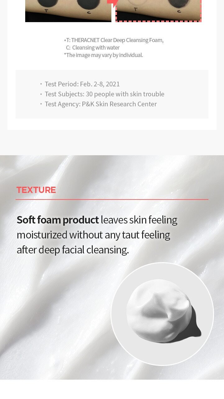 AESTURA - THERACNE 365 Clear Deep Cleansing Foam 200g