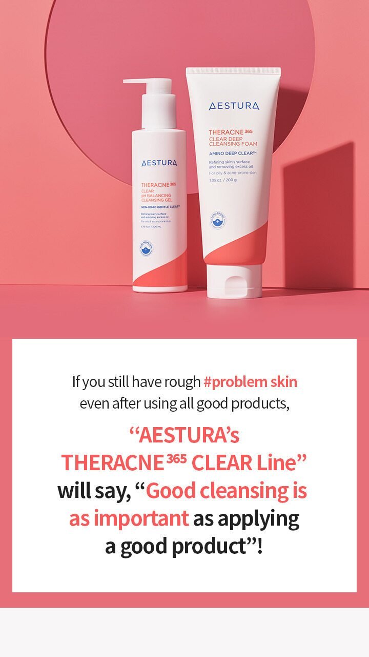 AESTURA - THERACNE 365 Clear Deep Cleansing Foam 200g