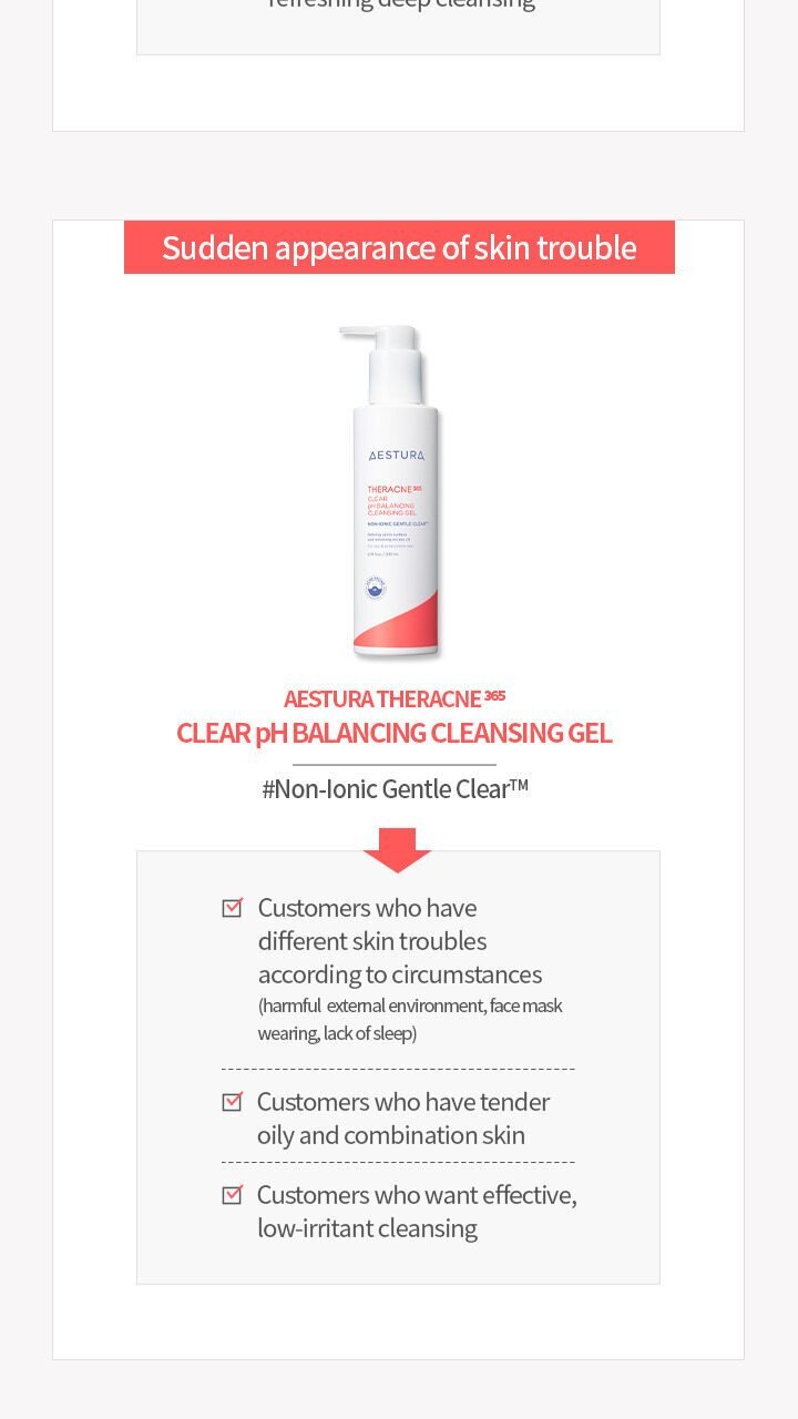 AESTURA - THERACNE 365 Clear Deep Cleansing Foam 200g