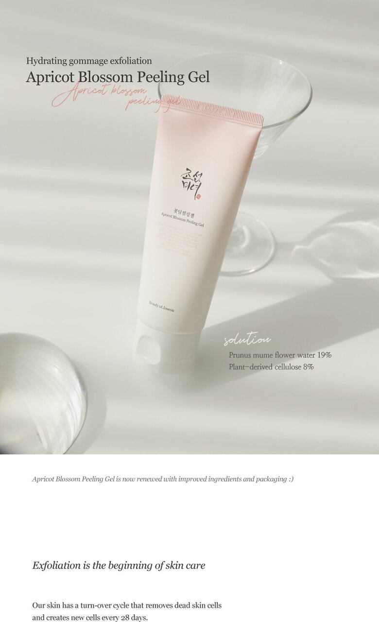 BEAUTY OF JOSEON - Apricot Blossom Peeling Gel - 100ml
