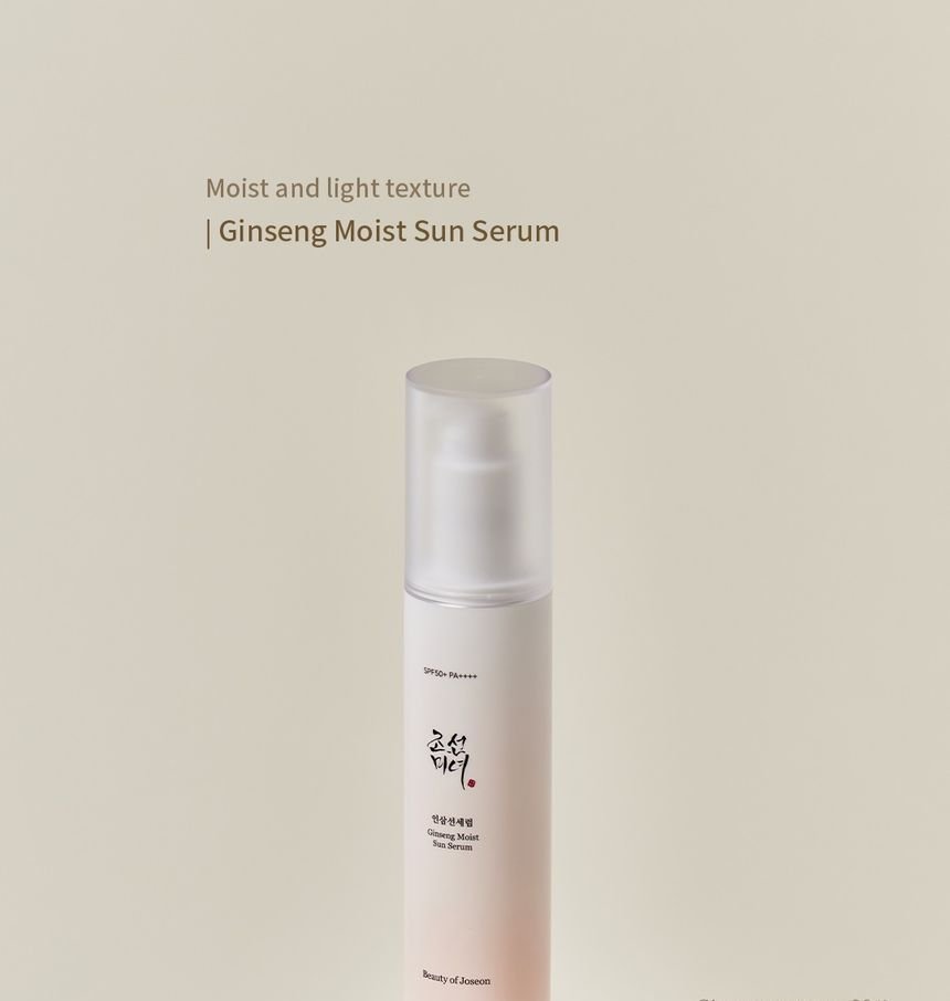 BEAUTY OF JOSEON - Ginseng Moist Sun Serum - 50ml