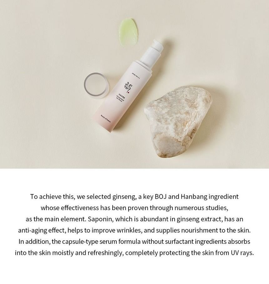 BEAUTY OF JOSEON - Ginseng Moist Sun Serum - 50ml