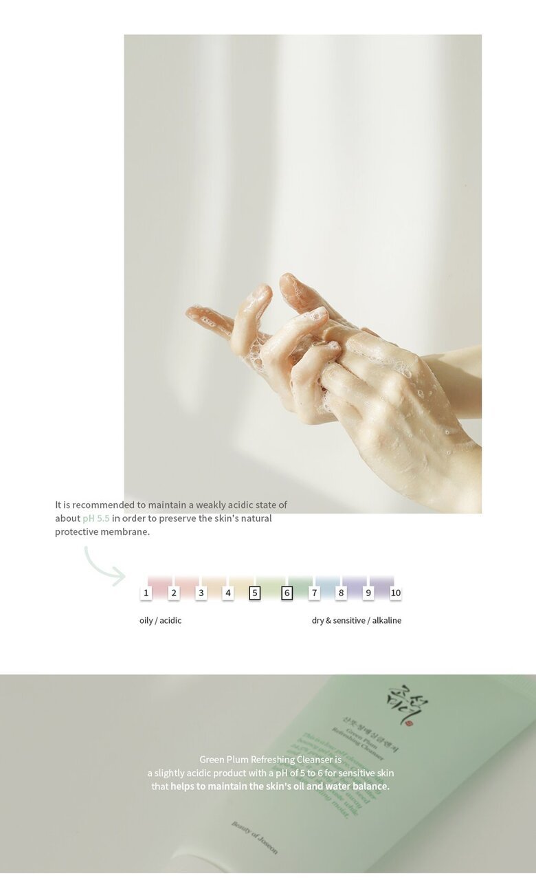 BEAUTY OF JOSEON - Green Plum Refreshing Cleanser - 100ml