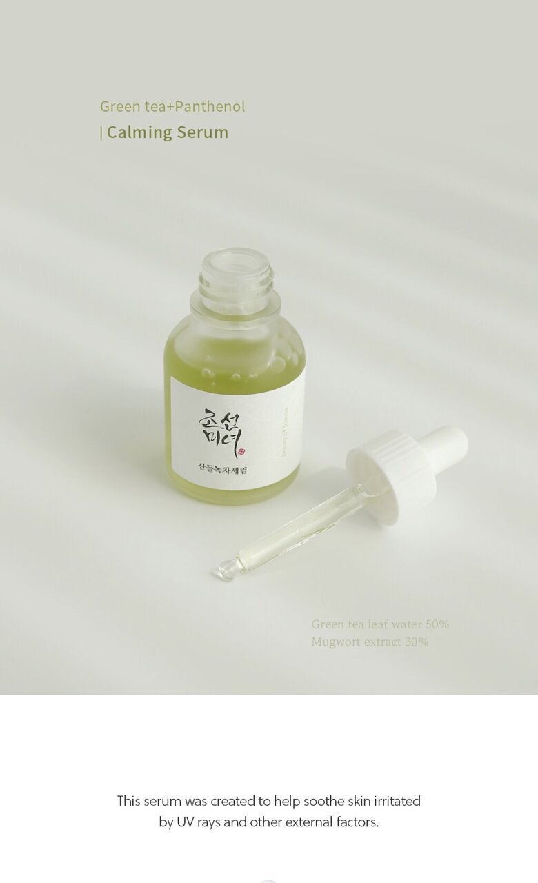 Beauty of Joseon Calming- Serum Green Tea + Panthenol 30mL