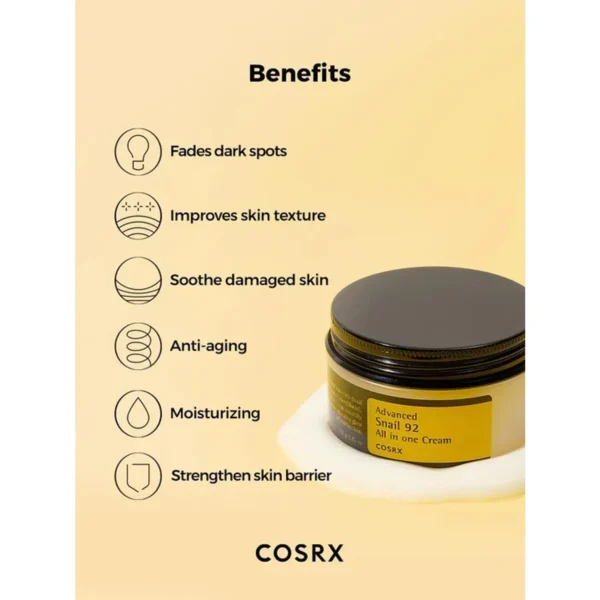 COSRX - Advanced Snail 92 All In One Cream - 100g