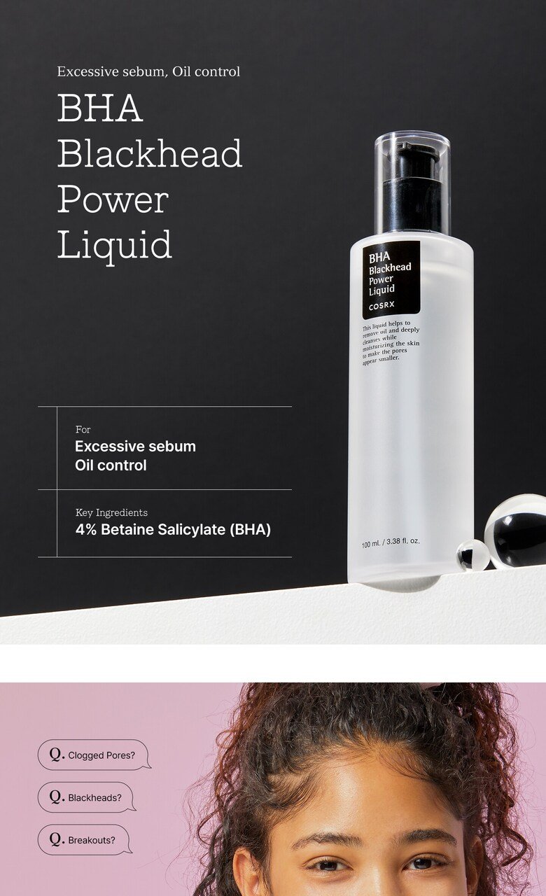 COSRX - BHA Blackhead Power Liquid - 100ml
