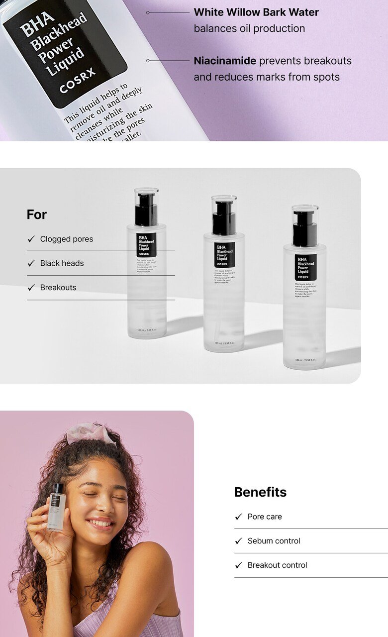 COSRX - BHA Blackhead Power Liquid - 100ml