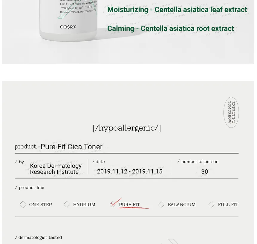 COSRX - Pure Fit Cica Toner - 150ml