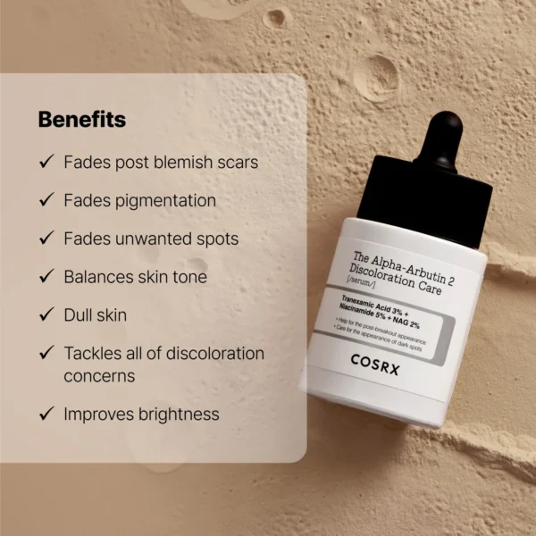 COSRX - The Alpha-Arbutin 2 Discoloration Care Serum - 50ml