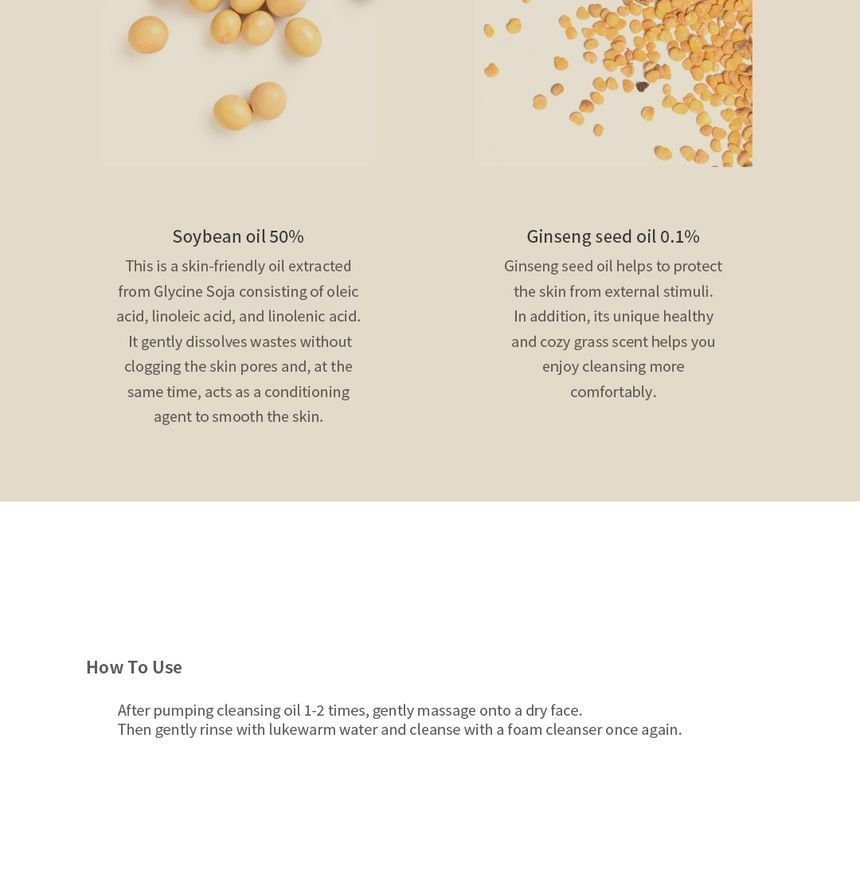 Beauty of Joseon - Ginseng Cleansing Oil 210ml