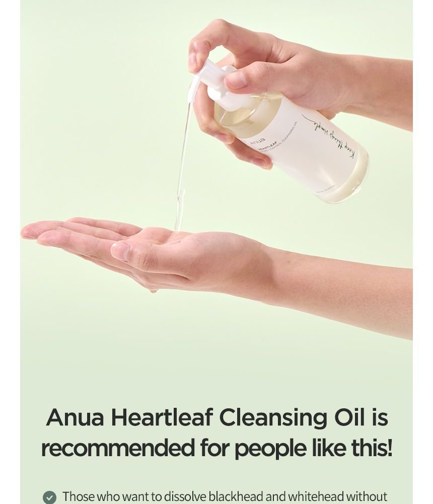 ANUA – Heartleaf Pore Control Cleansing Oil