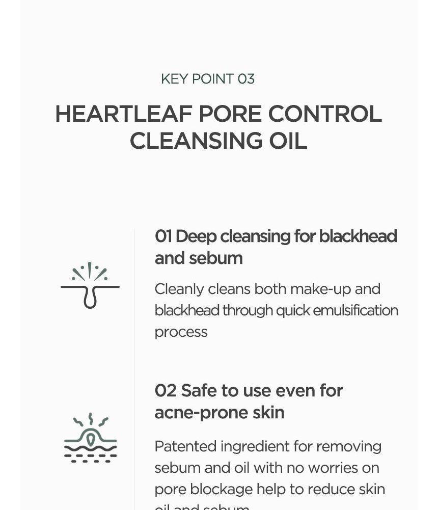 ANUA – Heartleaf Pore Control Cleansing Oil