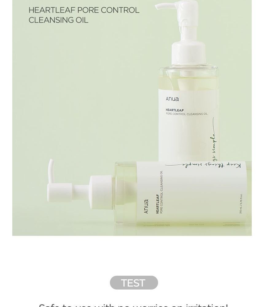 ANUA – Heartleaf Pore Control Cleansing Oil