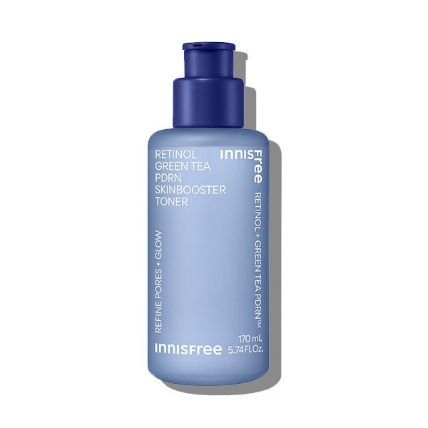 Skip to the end of the images gallery Skip to the beginning of the images gallery innisfree - Retinol Green Tea PDRN Skin Booster Toner - 170ml