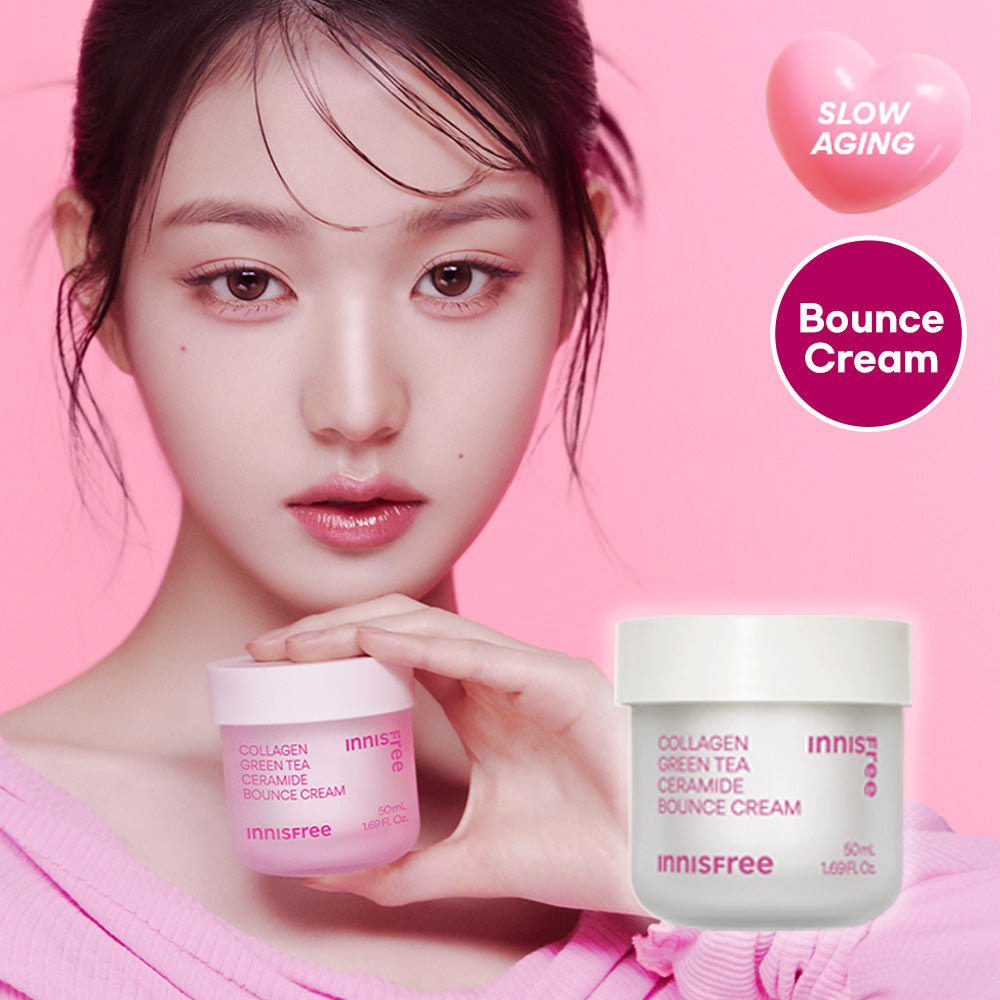 innisfree - Collagen Green Tea Ceramide Bounce Cream - 50ml