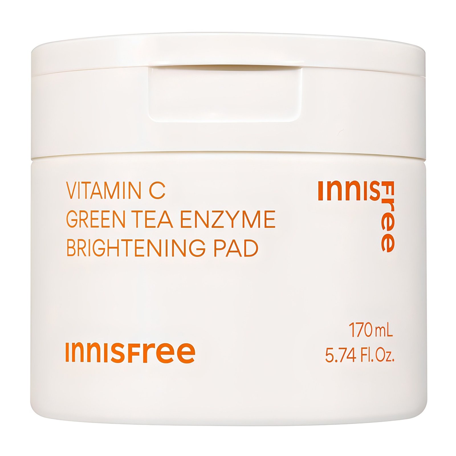innisfree - Vitamin C Green Tea Enzyme Brightening Pad - 60 Pads / 170ml