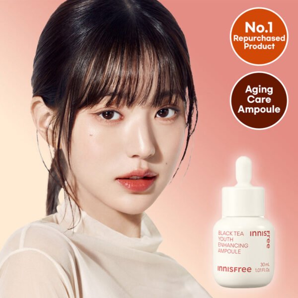 innisfree - Black Tea Youth Enhancing Ampoule - 30ml
