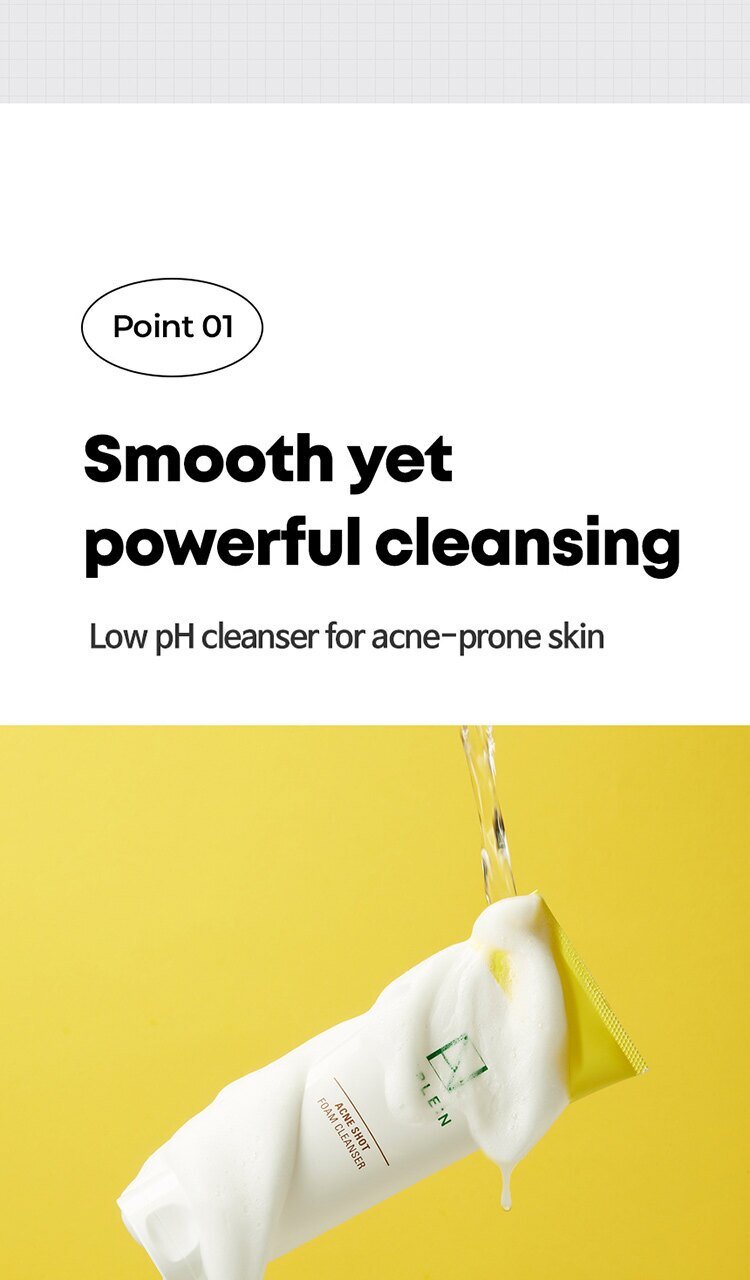 AMPLE:N - Acne Shot Foam Cleanser - 150ml