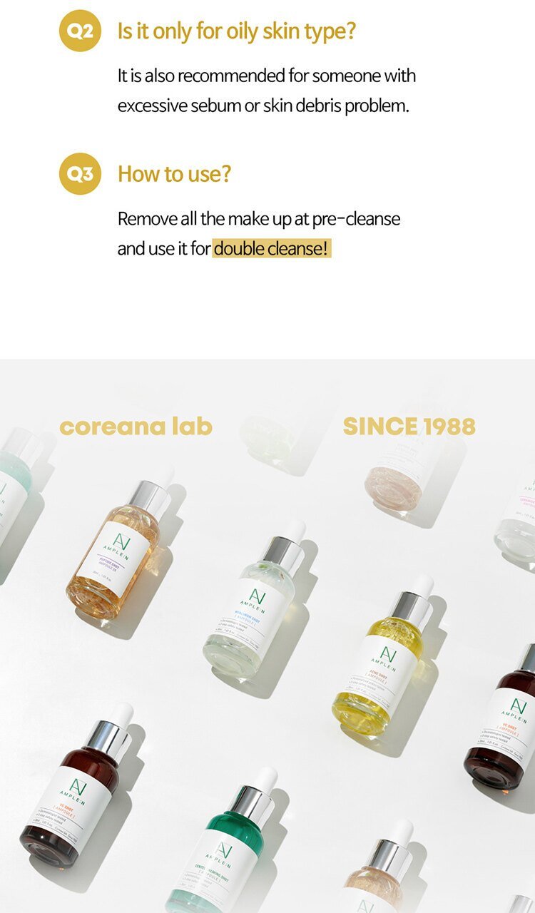 AMPLE:N - Acne Shot Foam Cleanser - 150ml