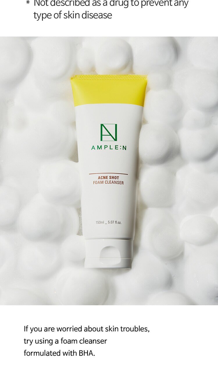 AMPLE:N - Acne Shot Foam Cleanser - 150ml