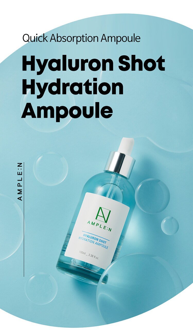 AMPLE:N - Hyaluron Shot Hydration Ampoule - 100ml