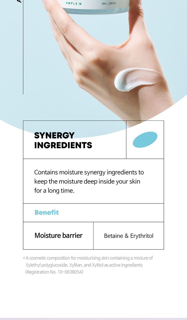 AMPLE:N - Hyaluron Shot Hydration Cream - 60ml