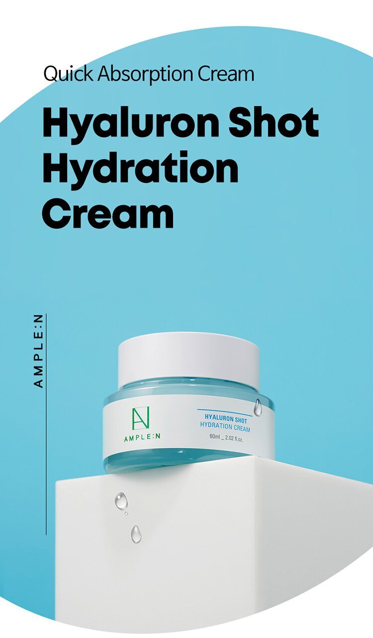 AMPLE:N - Hyaluron Shot Hydration Cream - 60ml