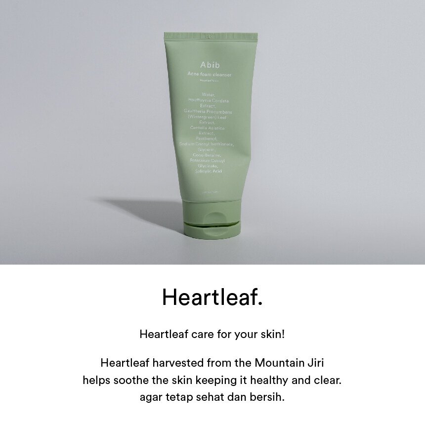 Abib - Acne Foam Cleanser Heartleaf Foam - 150ml / 250ml
