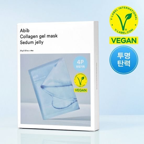 Abib - Collagen Gel Mask Sedum Jelly - 35g*4ea