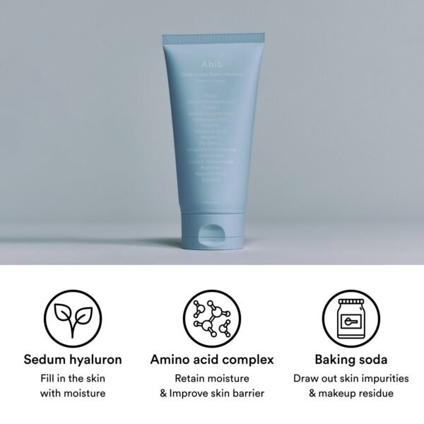 Abib - Deep Clean Foam Cleanser Sedum Hyaluron Foam - 150ml