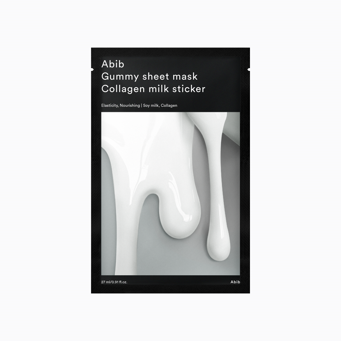 Abib - Gummy Sheet Mask - Collagen Milk Sticker - 10pc