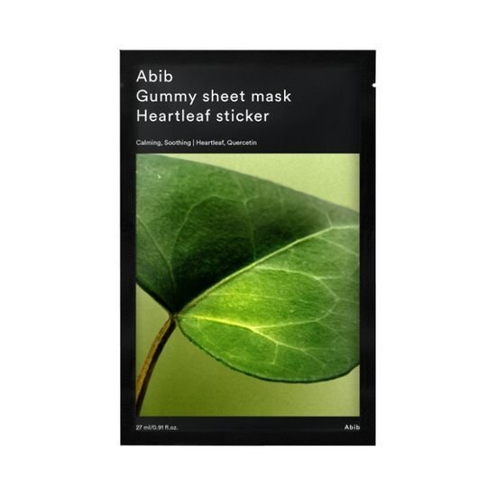 Abib - Gummy Sheet Mask - Heartleaf Sticker - 10pcs