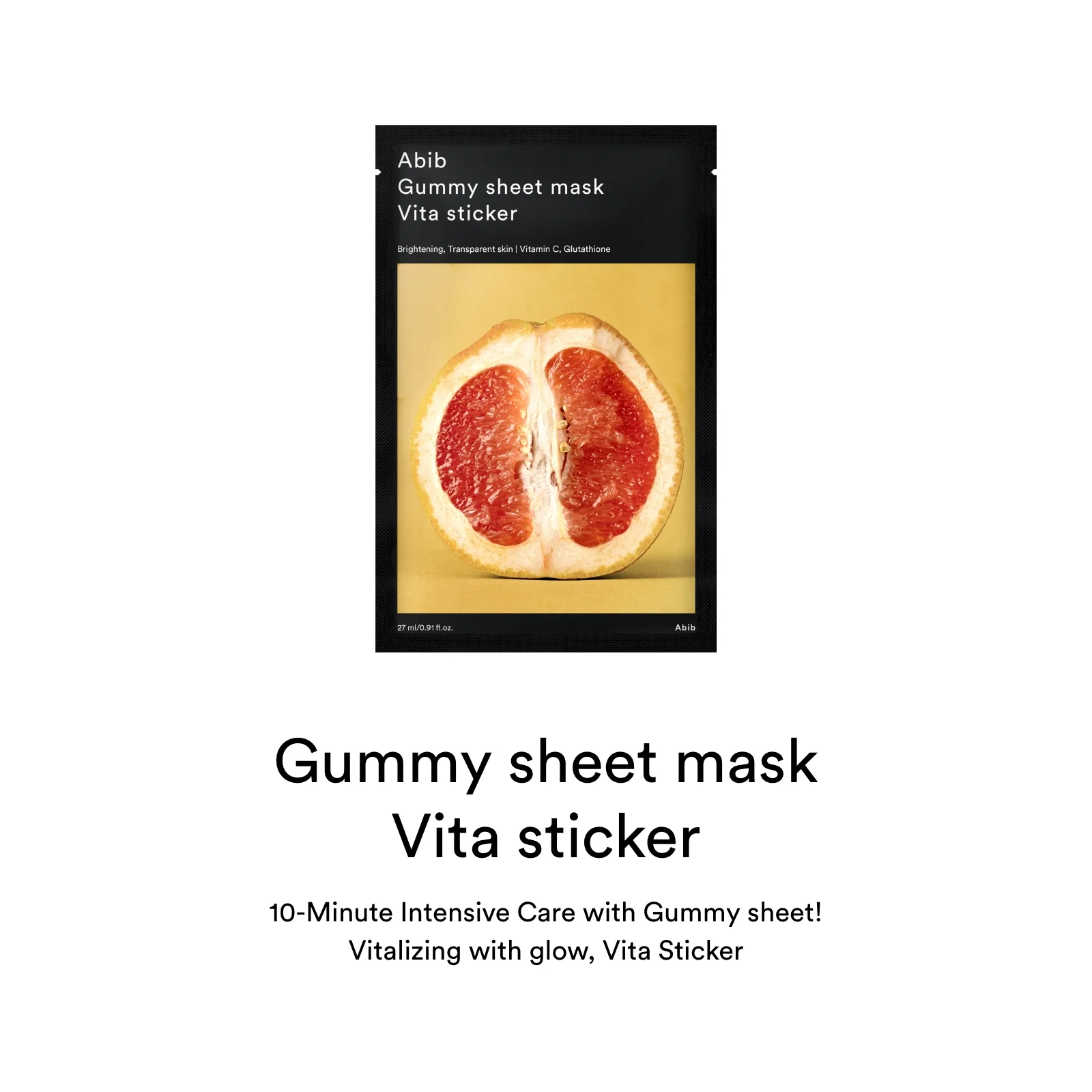 Abib - Gummy Sheet Mask - Vita Sticker - 10pcs