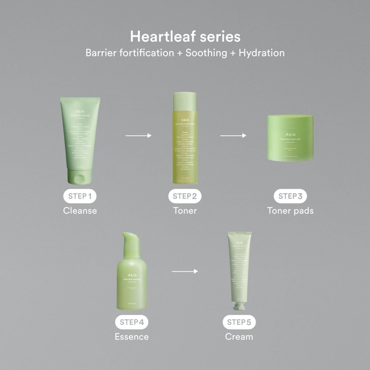 Abib - Heartleaf Essence Calming Pump - 50ml