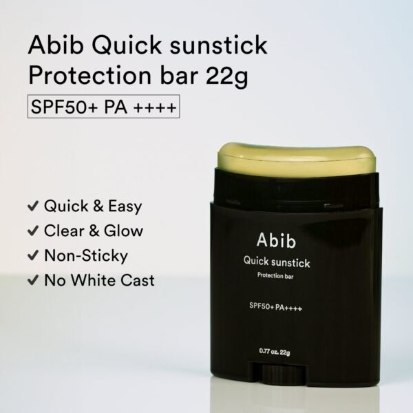 Abib - Quick Sunstick Protection Bar SPF50+ PA++++ - 22g