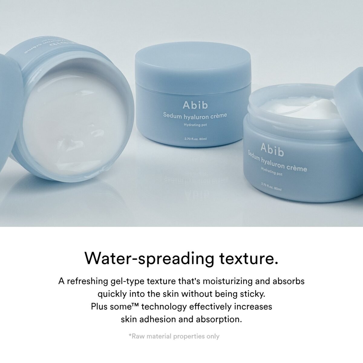 Abib - Sedum Hyaluron Crème Hydrating Pot - 80ml