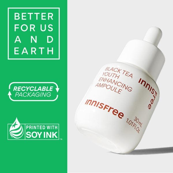 innisfree - Black Tea Youth Enhancing Ampoule - 30ml