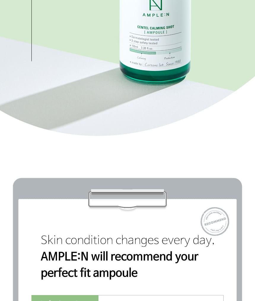 AMPLE:N - Centel Calming Shot Ampoule - 100ml