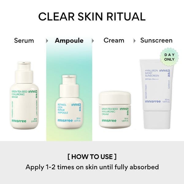 innisfree - Retinol Cica Repair Ampoule - 30ml