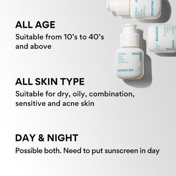 innisfree - Retinol Cica Repair Ampoule - 30ml