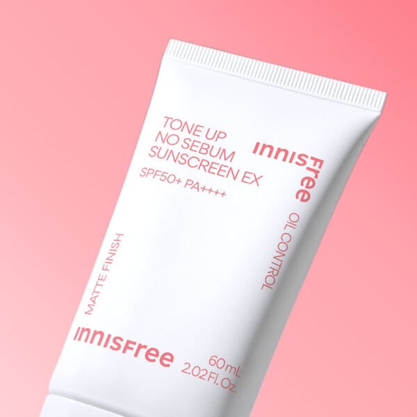 innisfree - Tone Up No Sebum Sunscreen EX SPF50+ PA++++ - 60ml